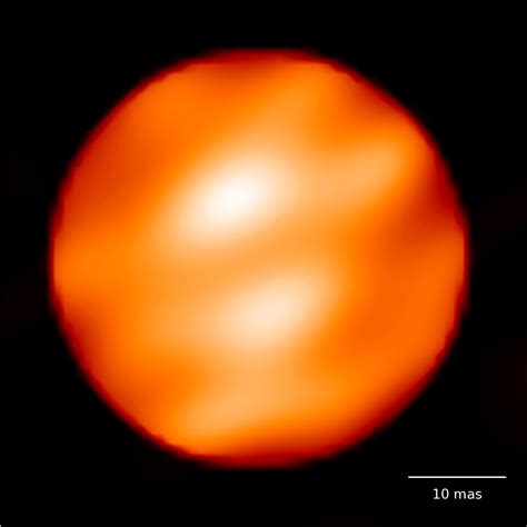 Betelgeuse betelgeuse - The Betelgeuse star spot would be a hundred times larger than the Sun. The sudden fading of Betelgeuse does not mean it is going supernova. It is a supergiant star growing a super-sized star spot ...